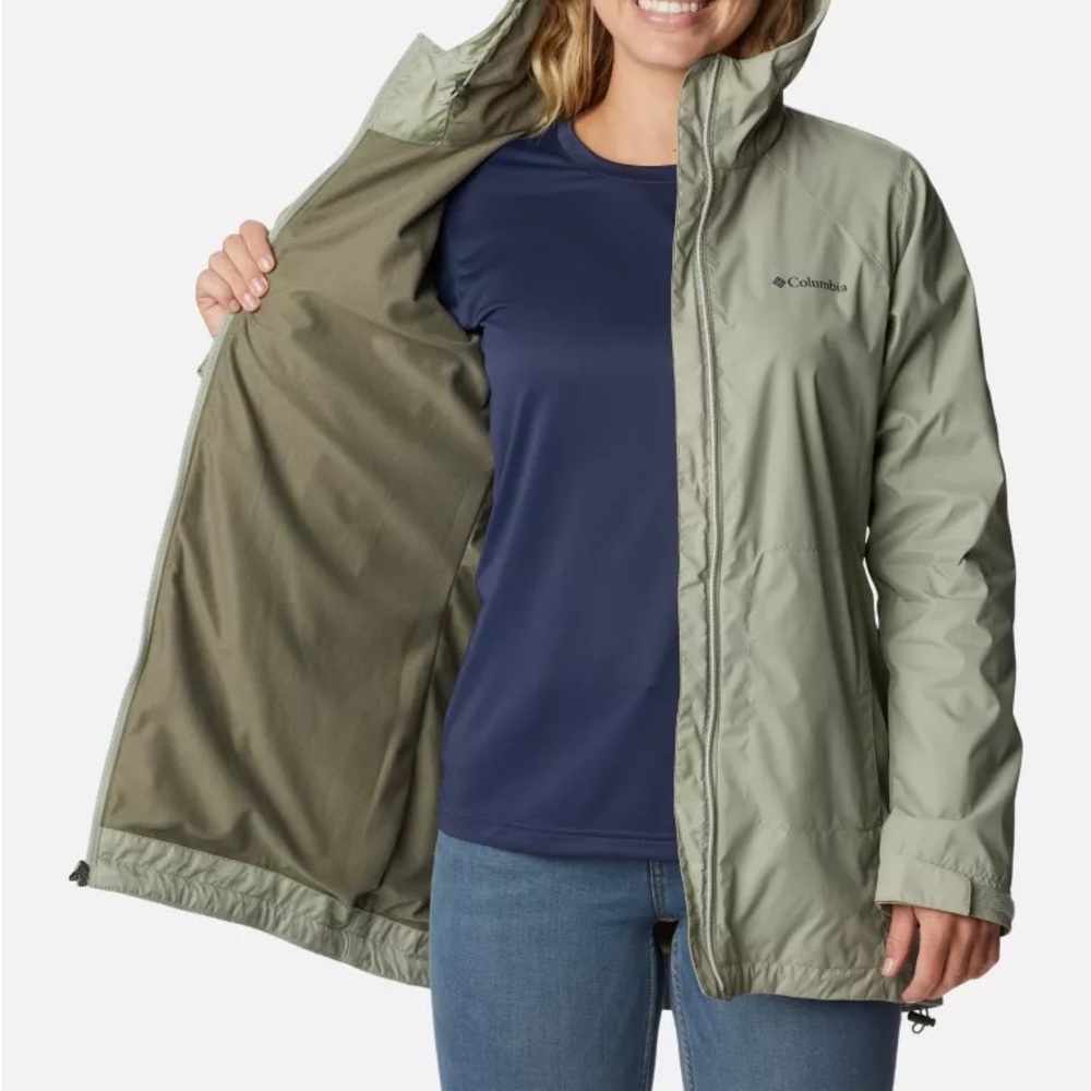 Columbia women's lined long jacket